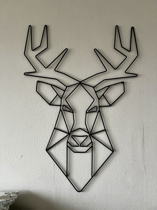 Dekoracja ścienna Jeleń 72x103 leroy merlin