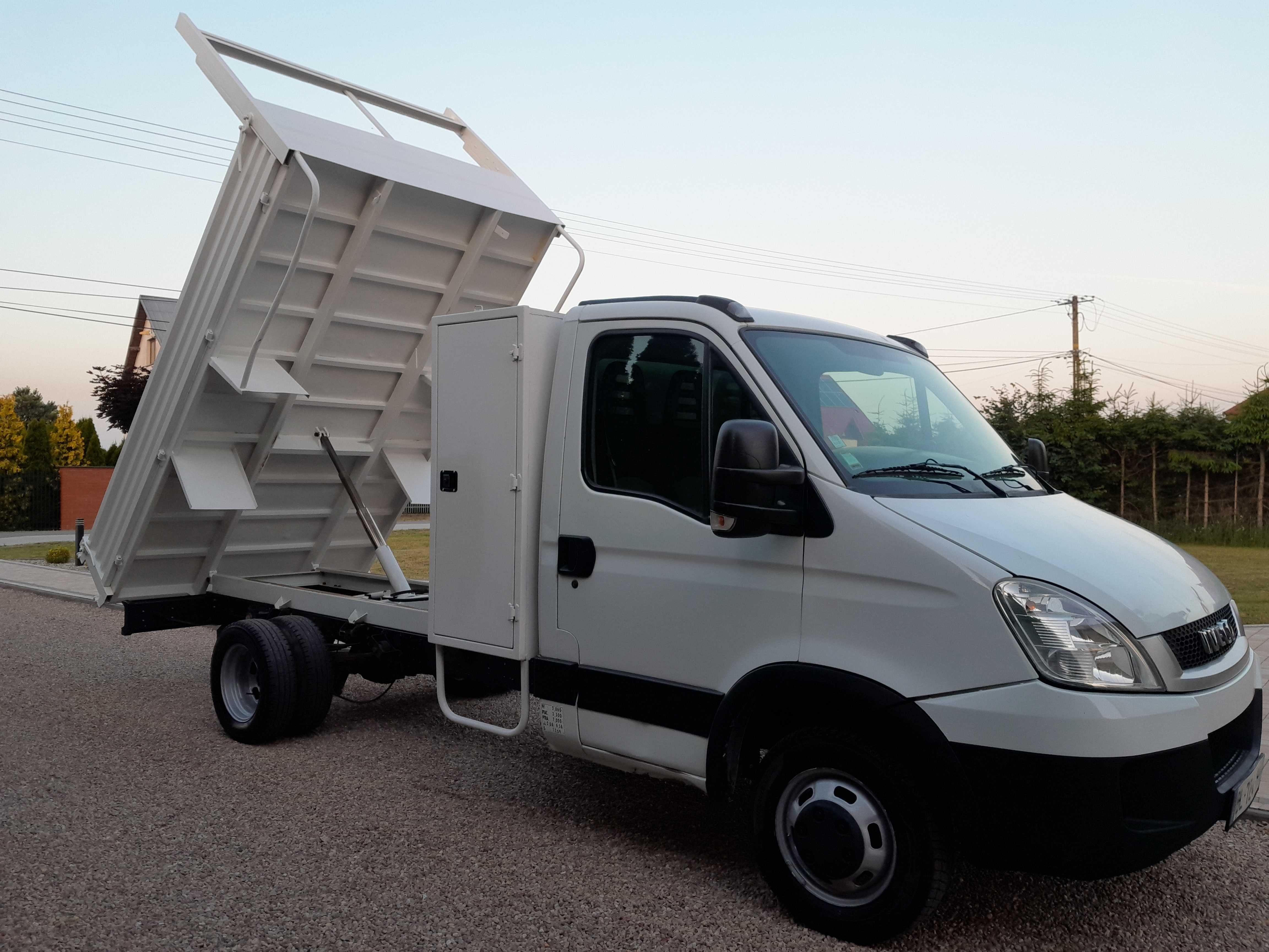 iveco daily 35C15 3,0 150  kiper wywrot wywrotka blokada mostu hak 3,5