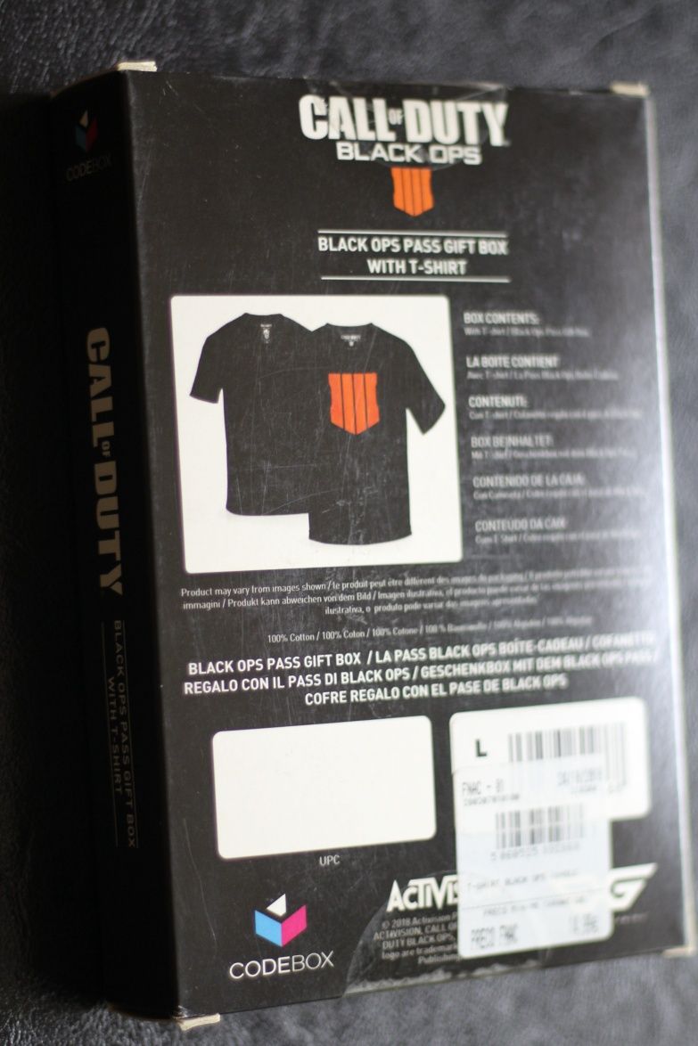 T-shirt  Call of Duty Black Ops NOVA Embalada