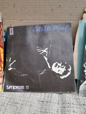Płyta Edith Piaf i inne z prl