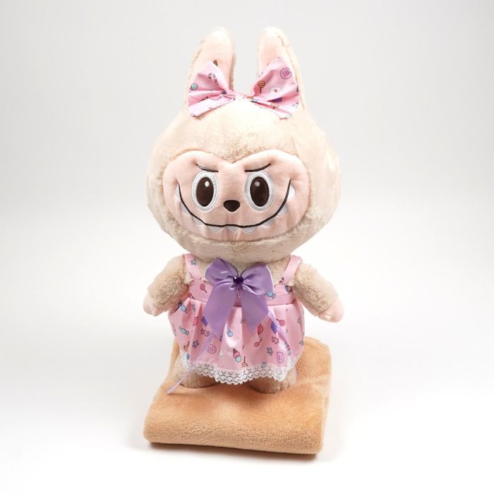 Іграшка-плед подушка Лабубу 3в1 55см