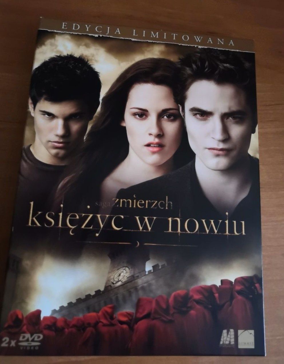 Zmierzch Księżyc w nowiu Edycja limitowana + plakat - 2 plyty dvd