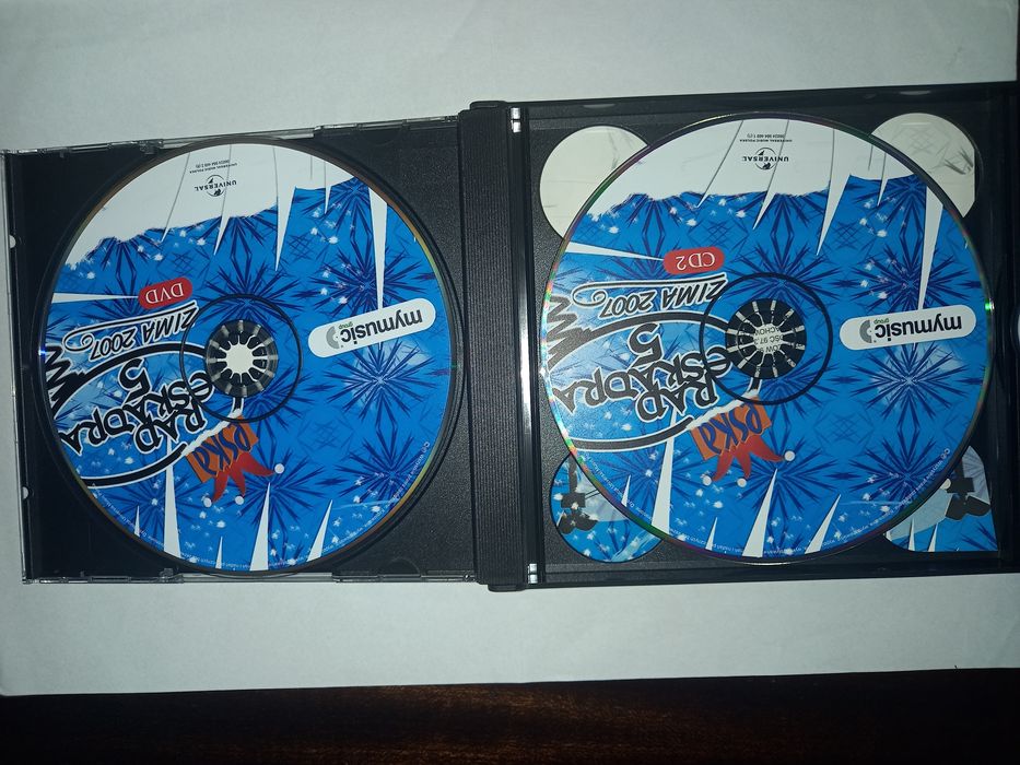 Eska Rap Eskada 5 2007 zima cd1 cd2 dvd