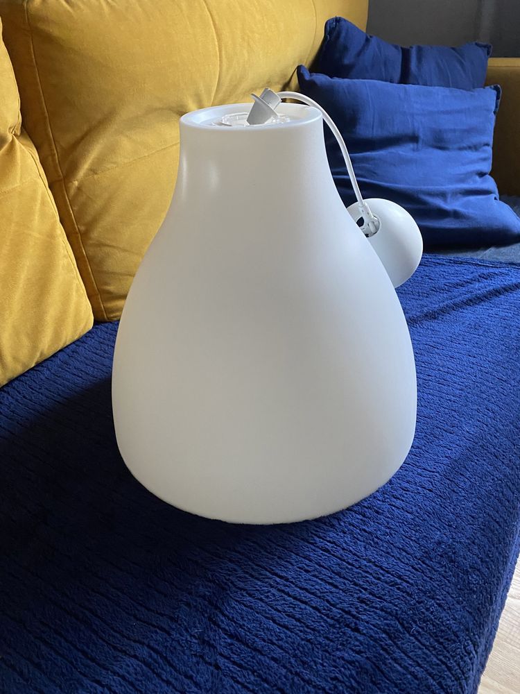 Lampa widząca biała 38cm