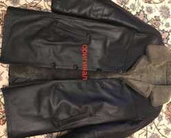 Дублёнка мужская пальто куртка натуральный мех р 50- 52 Турция