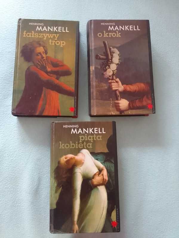 Henning Mankell Trzy Kryminały Zestaw