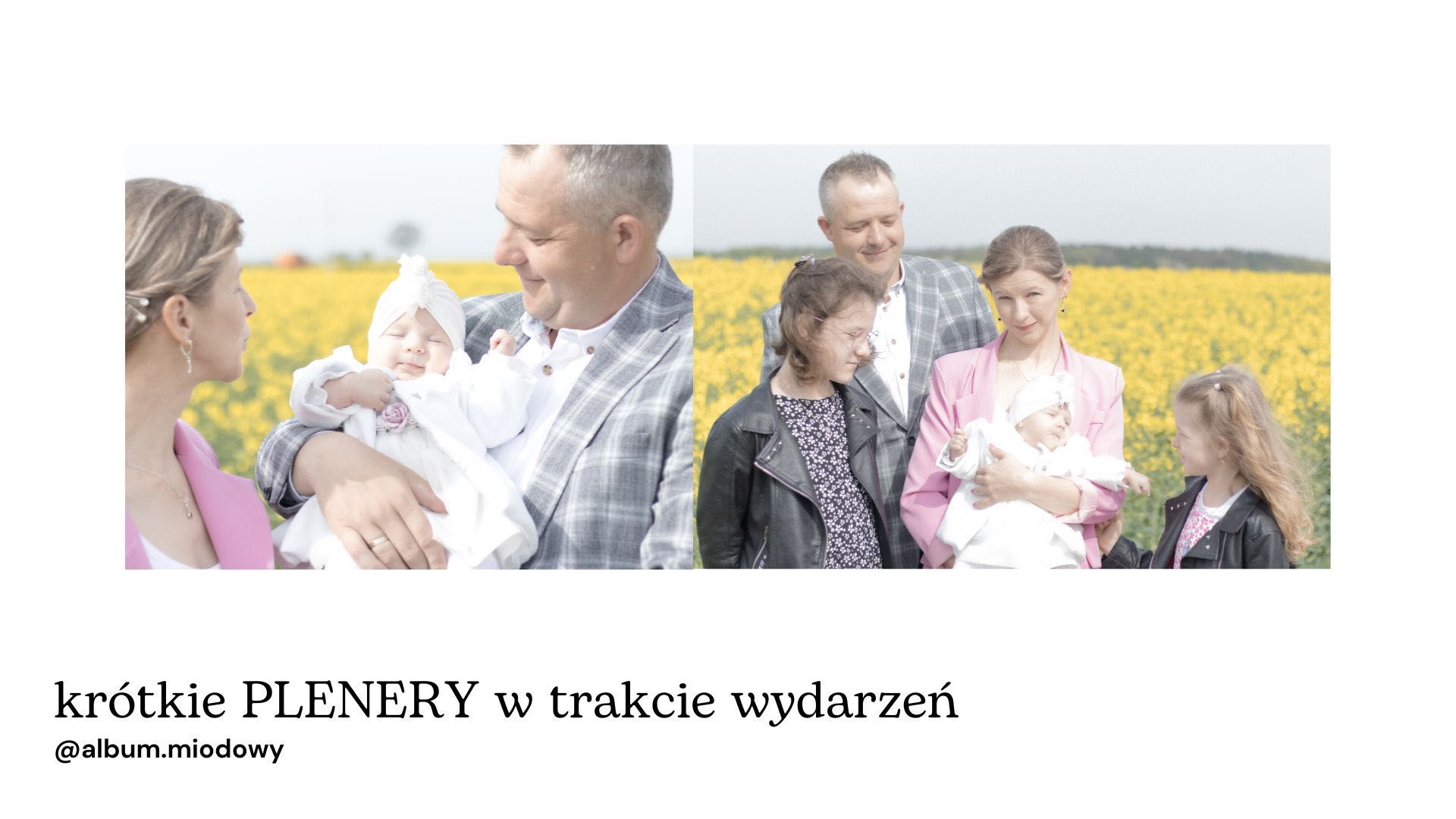 FOTOGRAF - chrzest, wesele, wydarzenie - sesje i reportaże