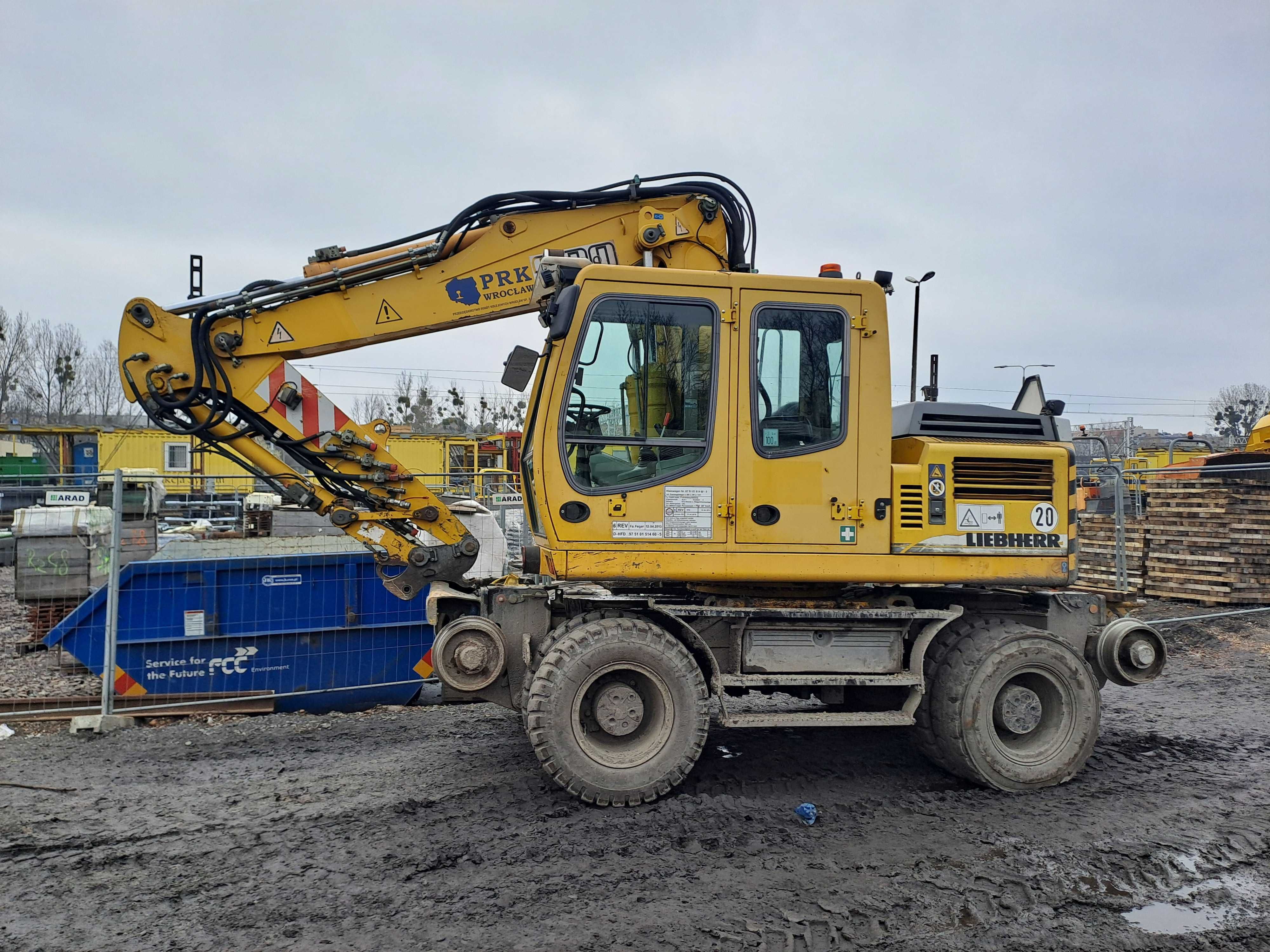 Koparka dwudrogowa Liebherr A 900 C ZW (2004 - 2006)