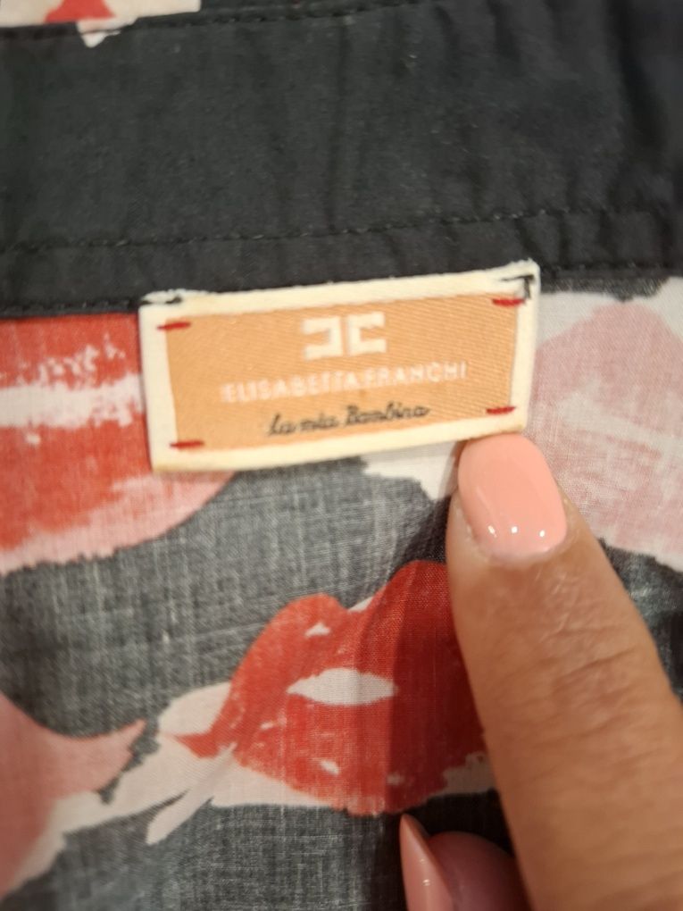 Conjunto blusa e calças menina elisabetta franchi