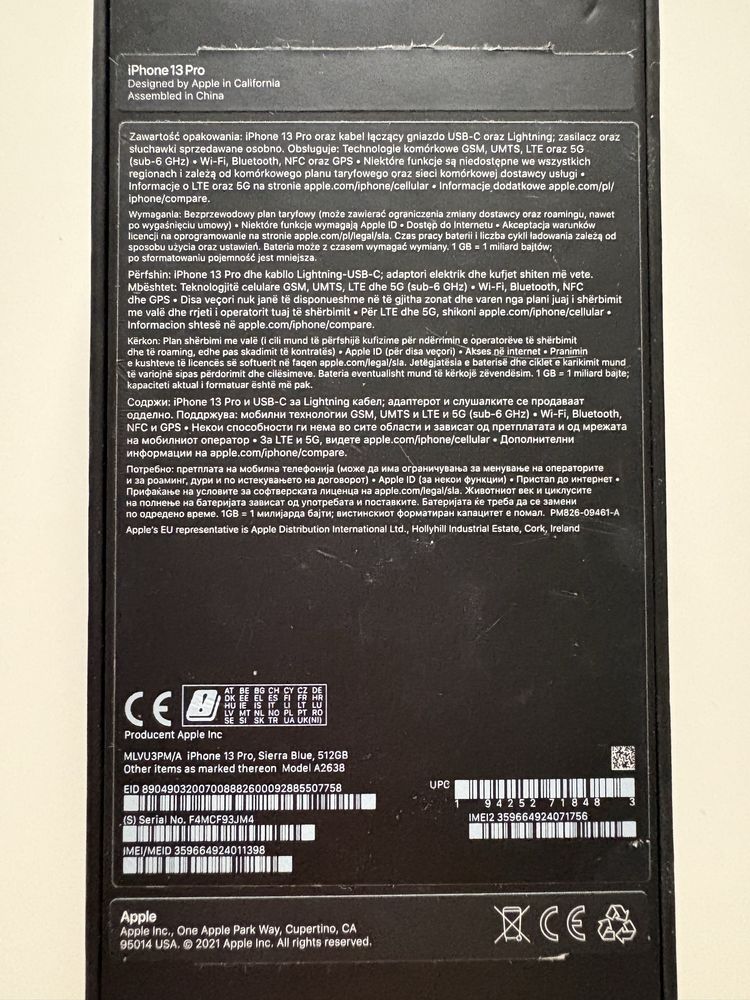 IPhone 13 Pro 512 Gb