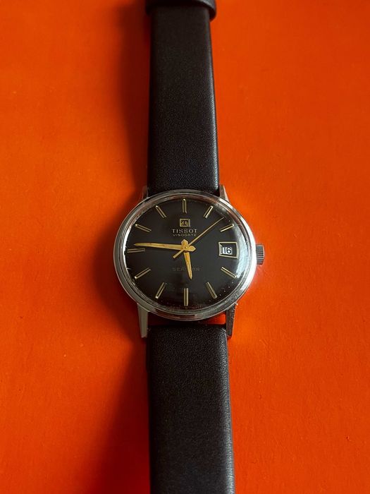 Tissot Visodate Seastar black - Idealny!