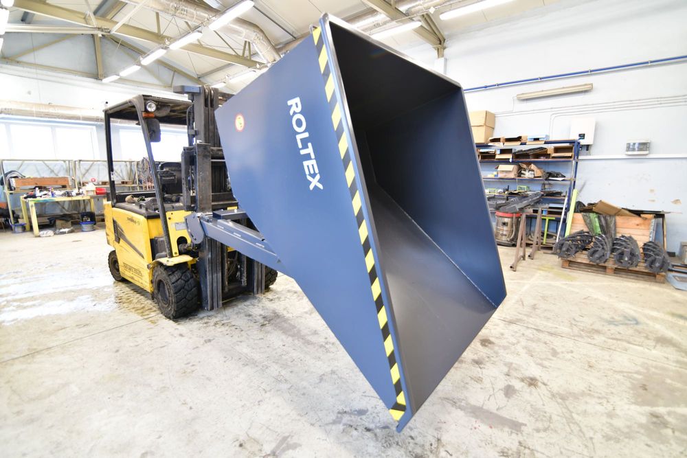 Kontener samowyładowczy / Koleba / Kontener do wózka / Kontener 1500L