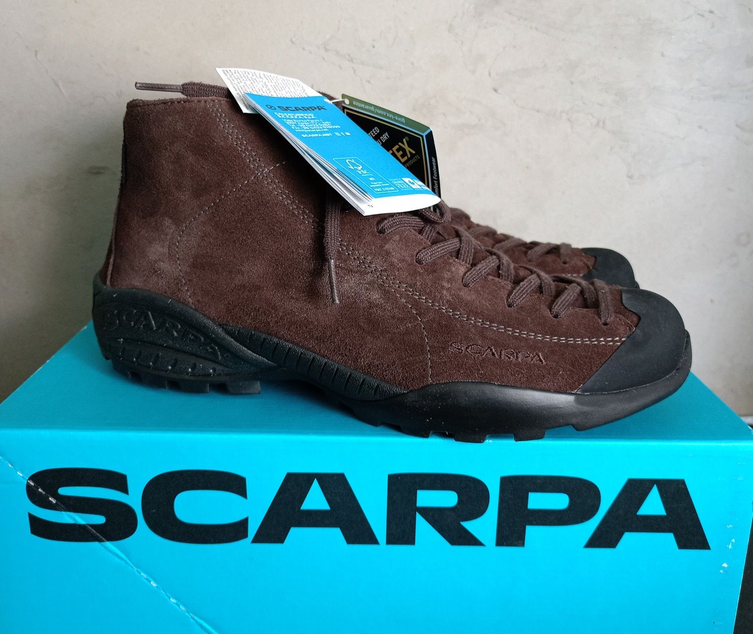 Scarpa mojito MID GTX buty outdoor nowe 43 moka