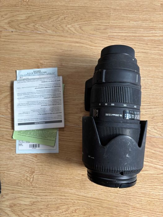 Sigma 70-200 mm f/2.8 II DG EX APO MACRO HSM/Nikon