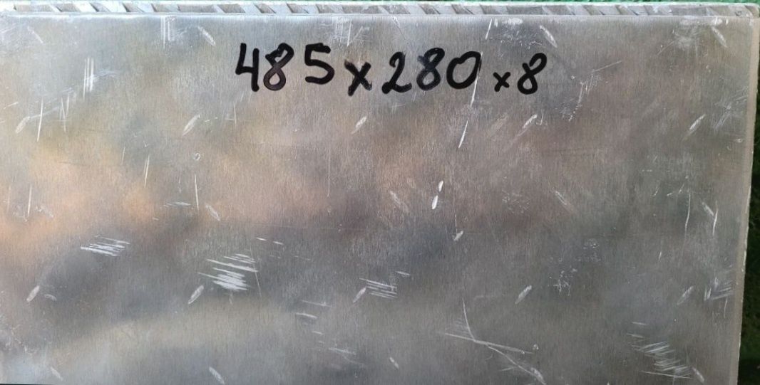 Blacha ryflowana aluminiowa 8mm