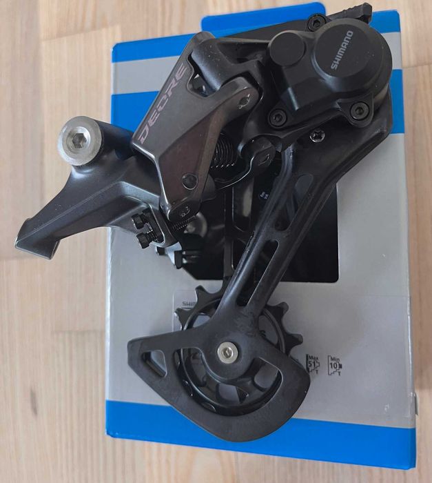 Przerzutka tylna Shimano Deore RD-M6100 SGS 10-51 długi wózek 12 mtb