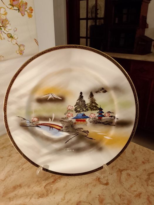 Pratos porcelana oriental
