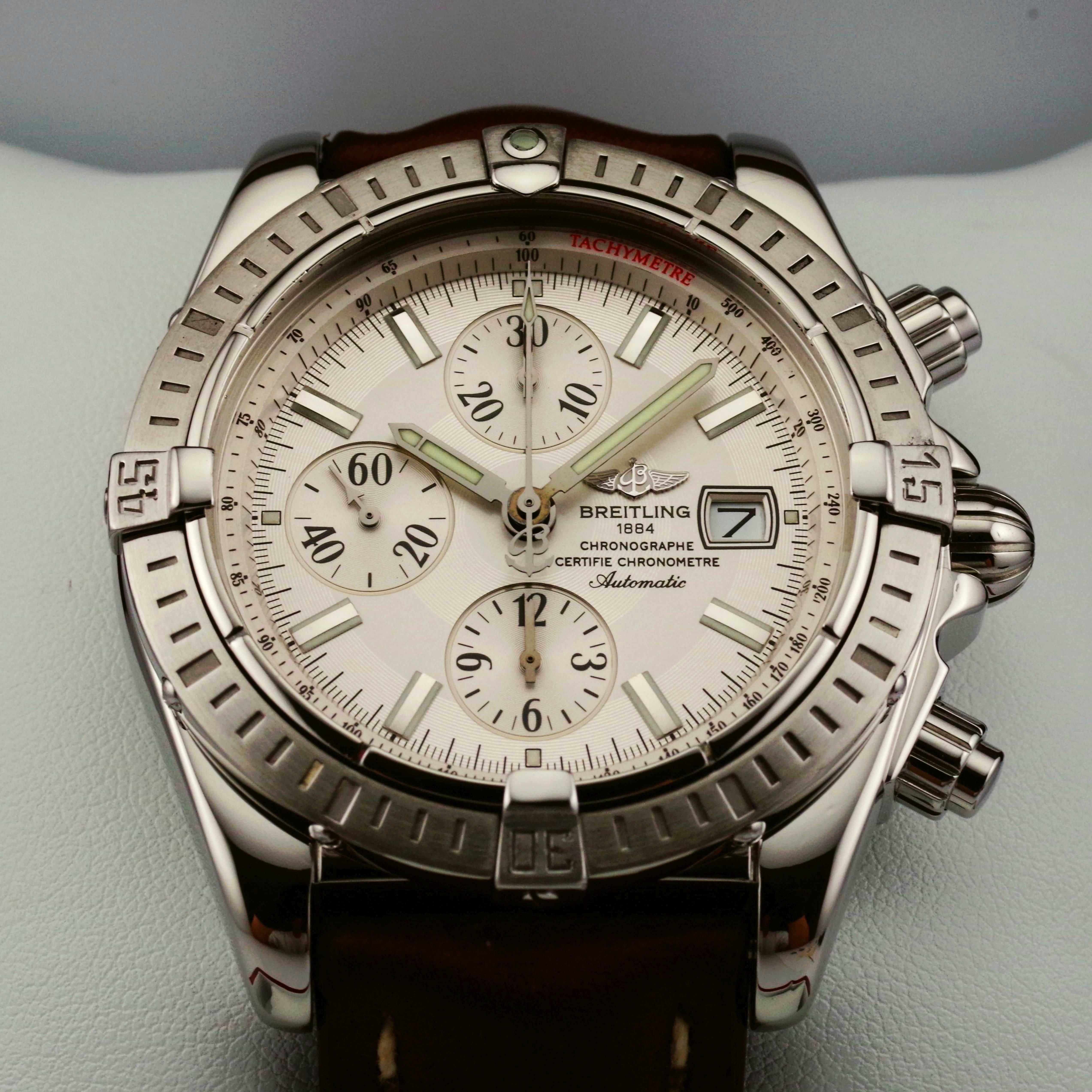 BREITLING Chronomat 44 AUTOMATIC Ref. A13356 zegarek męski FULL SET'07