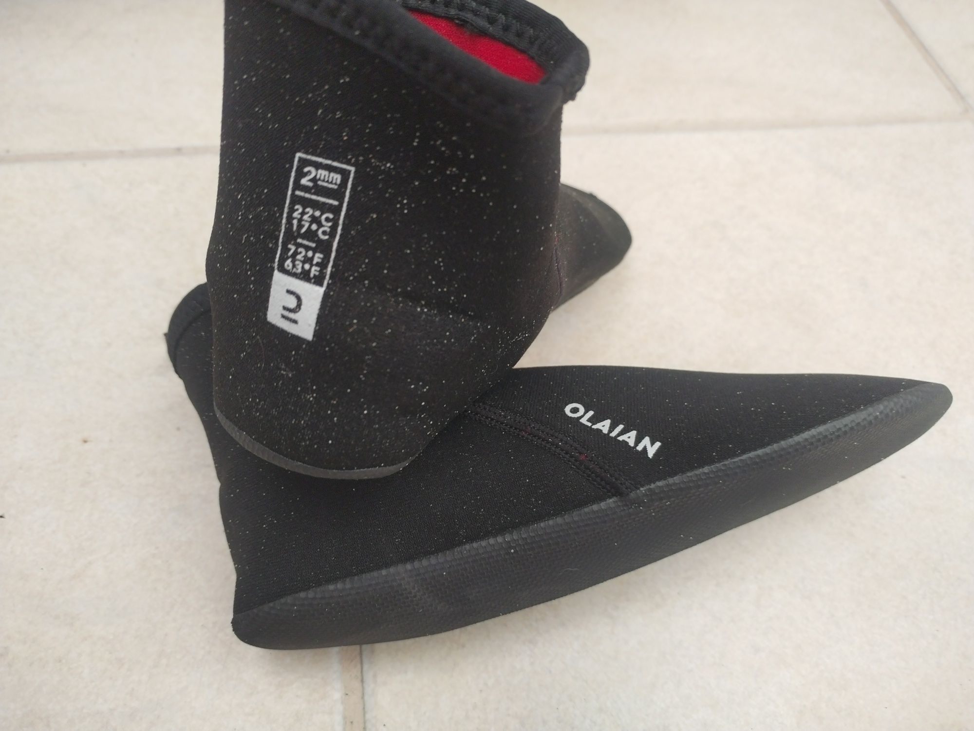 Fatos luvas e botas surf