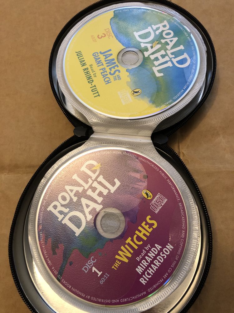 Ronald Dahl audiobooki po angielsku