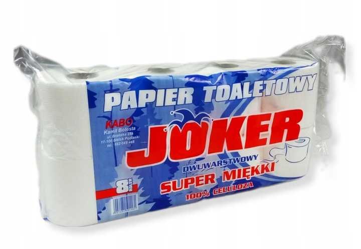 Papier toaletowy Joker Super Miękki 2w 64 rolki celuloza