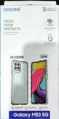 NOWE Etui SAMSUNG M Cover do Galaxy M53 5G Przezroczysty