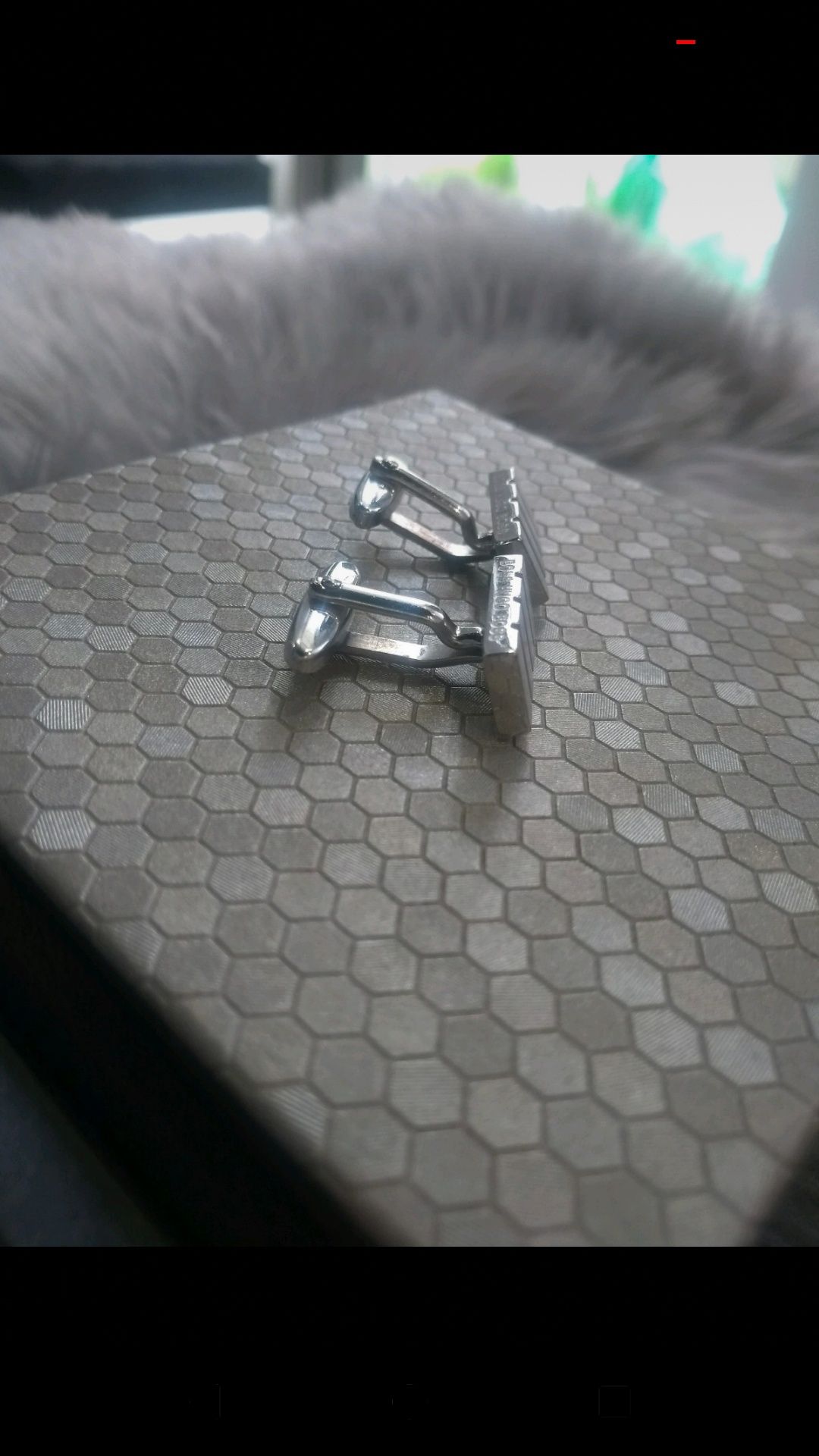 Spinki do mankietów koszuli eleganckie prezent Hugo Boss cufflinks