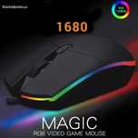 Rato Gaming Z8TECH M1680 Magic (2400 dpi - Preto)