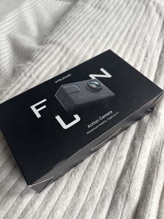 Wolfang GA300 Kamera GoPro 4K z ekranem podwodna wifi 8X zoom nowa!