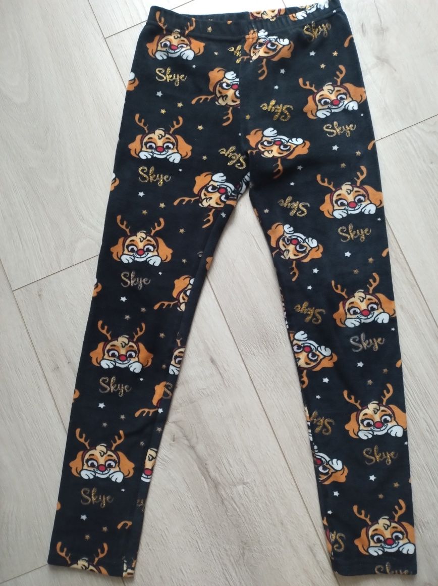 Legginsy Psi patrol welurowe 134