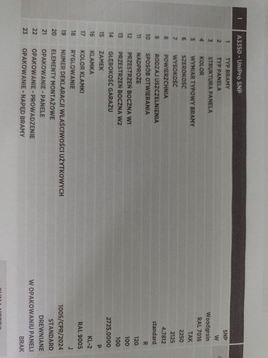 Brama Segmentowa Wiśniowski SNP