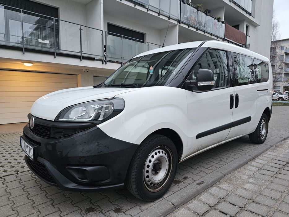 Fiat Doblo Maxi 1.4 Benzyna Salon Polska 62.000km 2018r