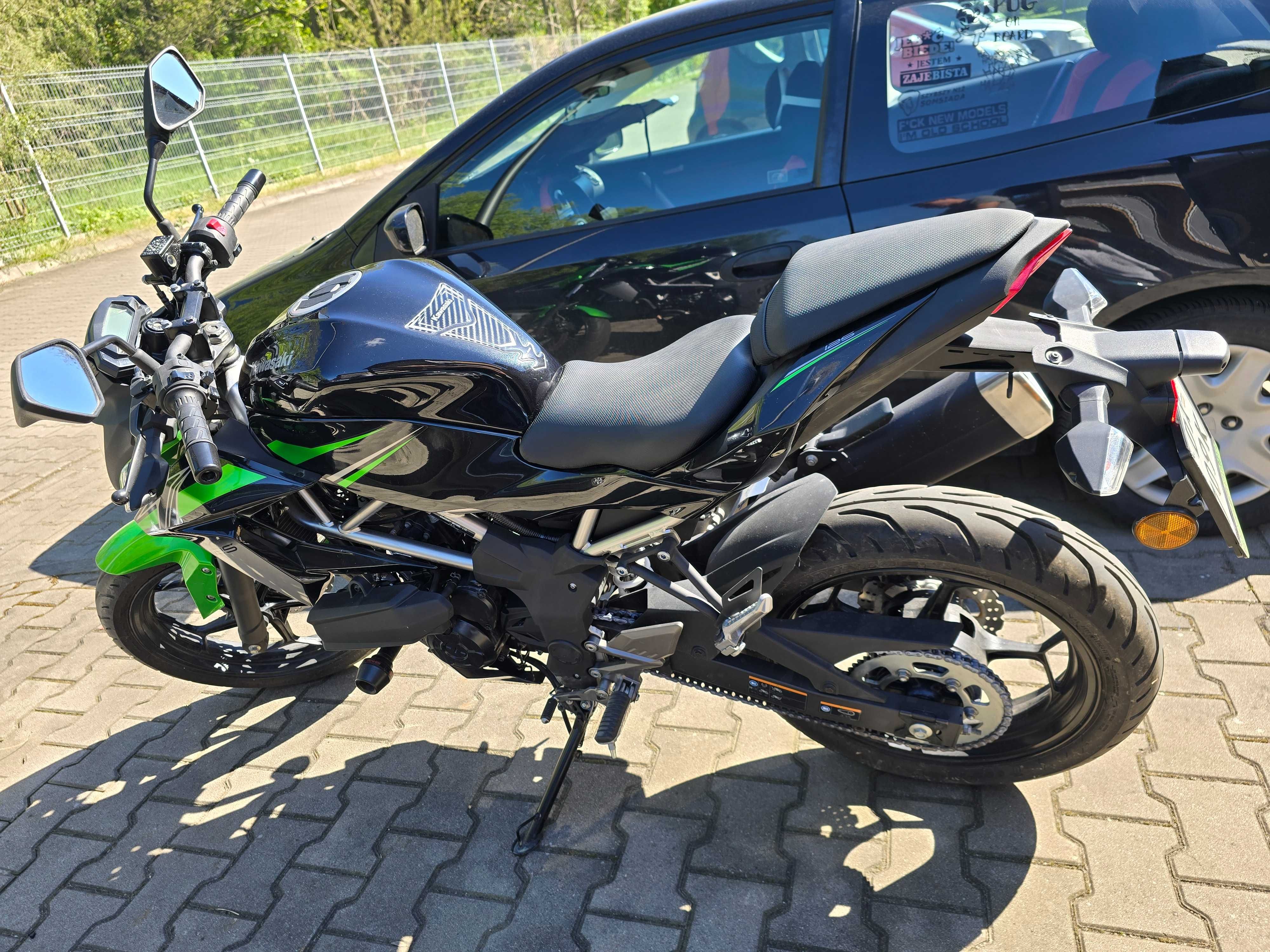 Kawasaki Z125, 2023 rocznik, po przeglądzie rocznym