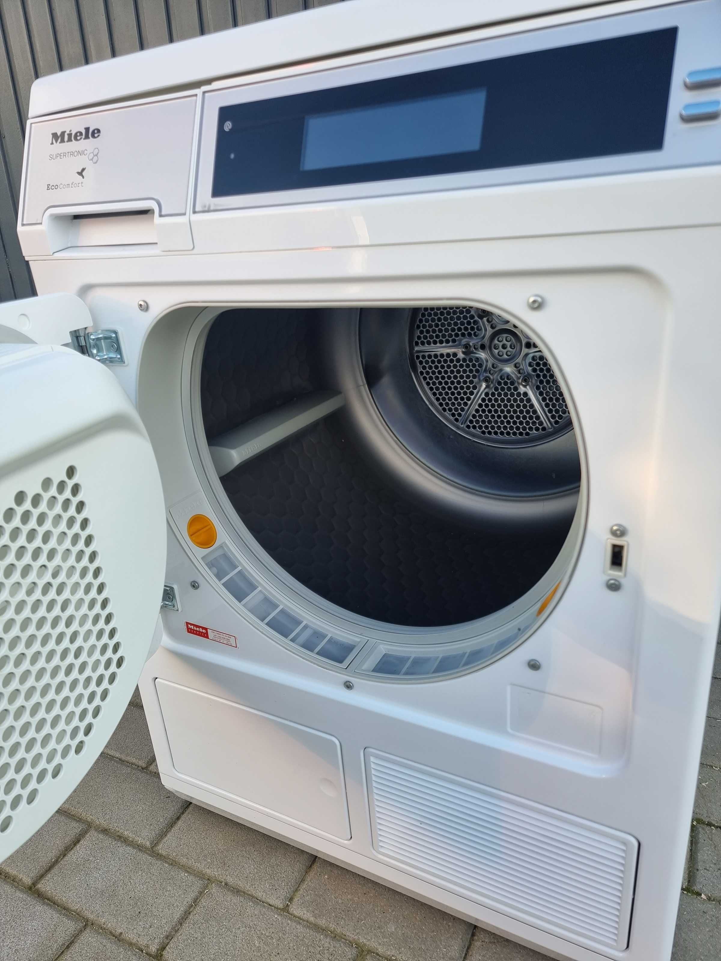 Suszarka kondensacyjna z pompą ciepła Miele T8007WP Supertronic,8kg,PL