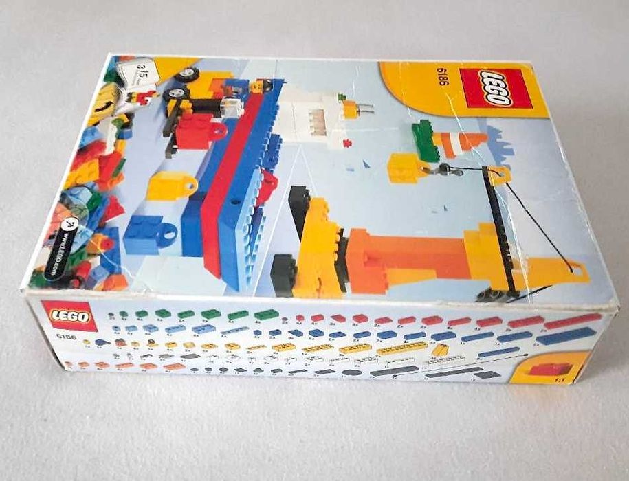 Конструктор б/у LEGO Построй гавань 6186, возраст 4+ оригинал 2008 год