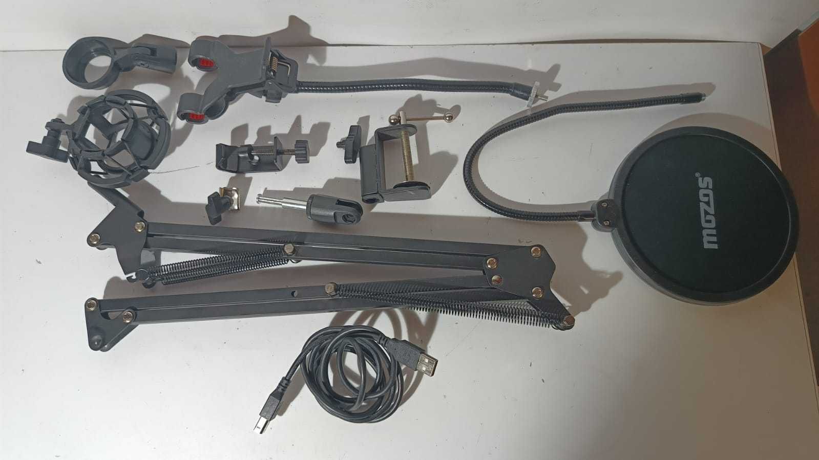 Mikrofon Behringer C-1U + Statyw Mozos MKIT-DESK