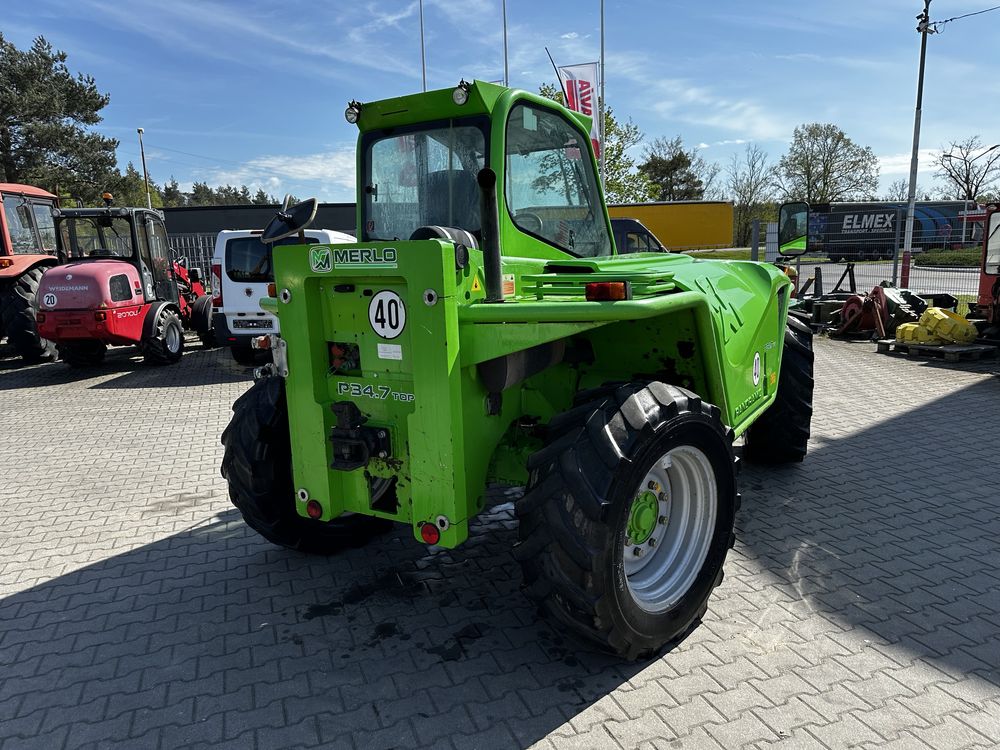 Merlo P34.7 TOP 1750 mth hamulce pneumatyczne przyczepy 40 km/h