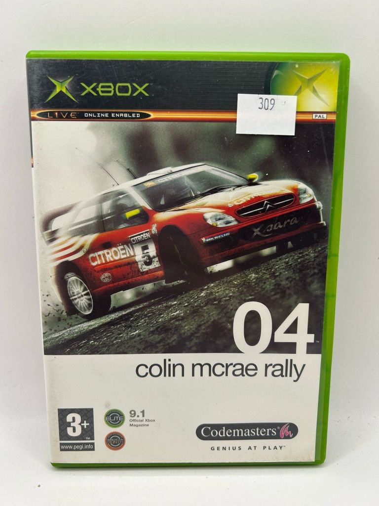 Colin Mcrae Rally 04 3xA Xbox nr 0309