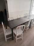 Conjunto mesas cadeiras