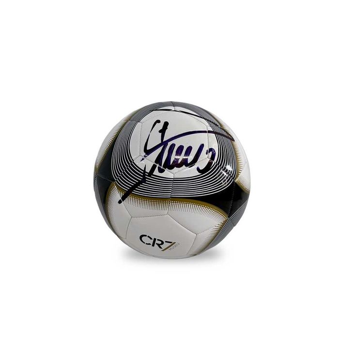 CR7 Training Ball Signed Autographed - Proof of Authenticity