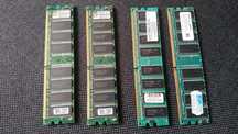 Pamięci RAM DDR 400MHz Kingston, Nanya