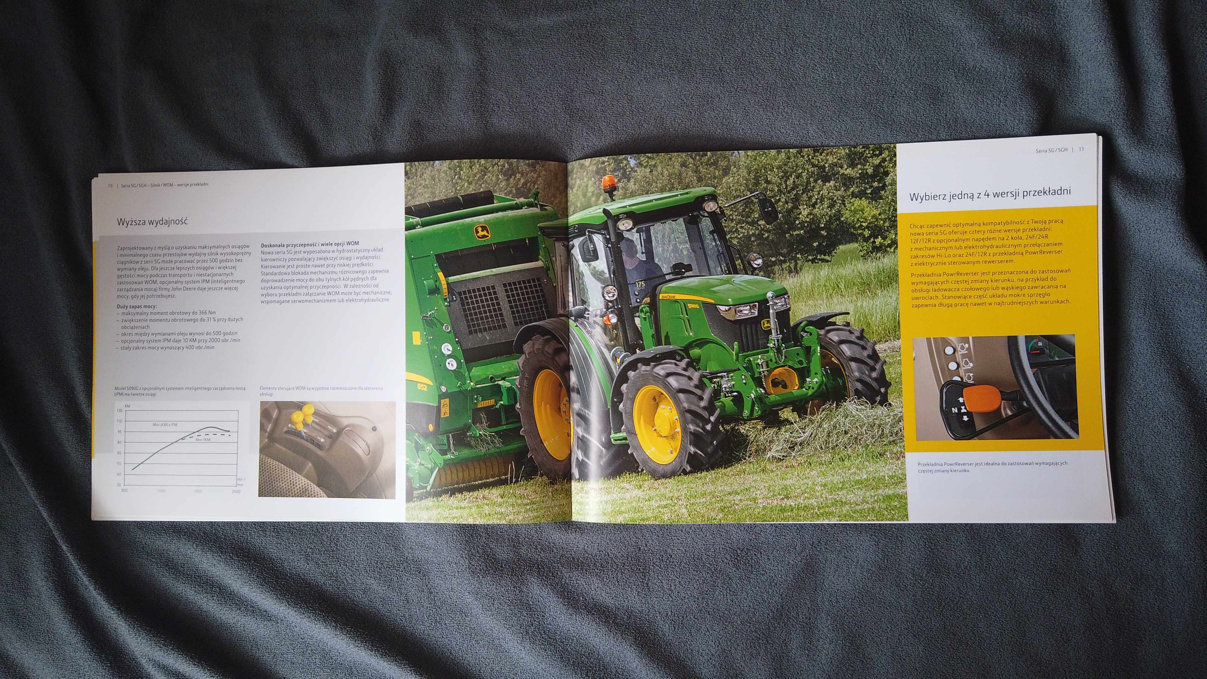 Prospekt John Deere 5G 5GH PL