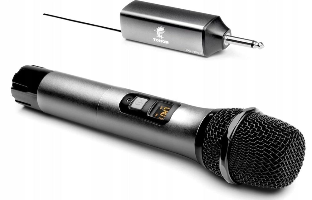 TONOR TW-620 bezprzewodowy mikrofon kardionalny odbiornik