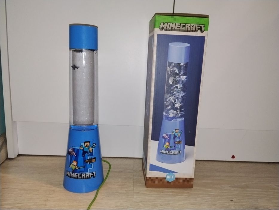 Lampa żelowa LED Minecraft