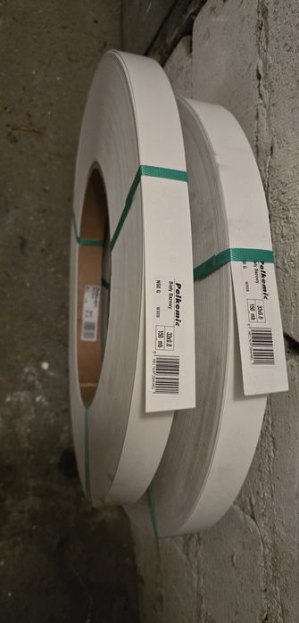 Obrzeże meblowe ABS POLKEMIC 33x0,8  biały bazowy n50g