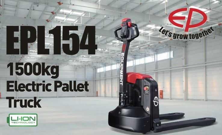 Porta-Paletes totalmente elétrico 1500Kg NOVO GARANTIA TOTAL EPL154