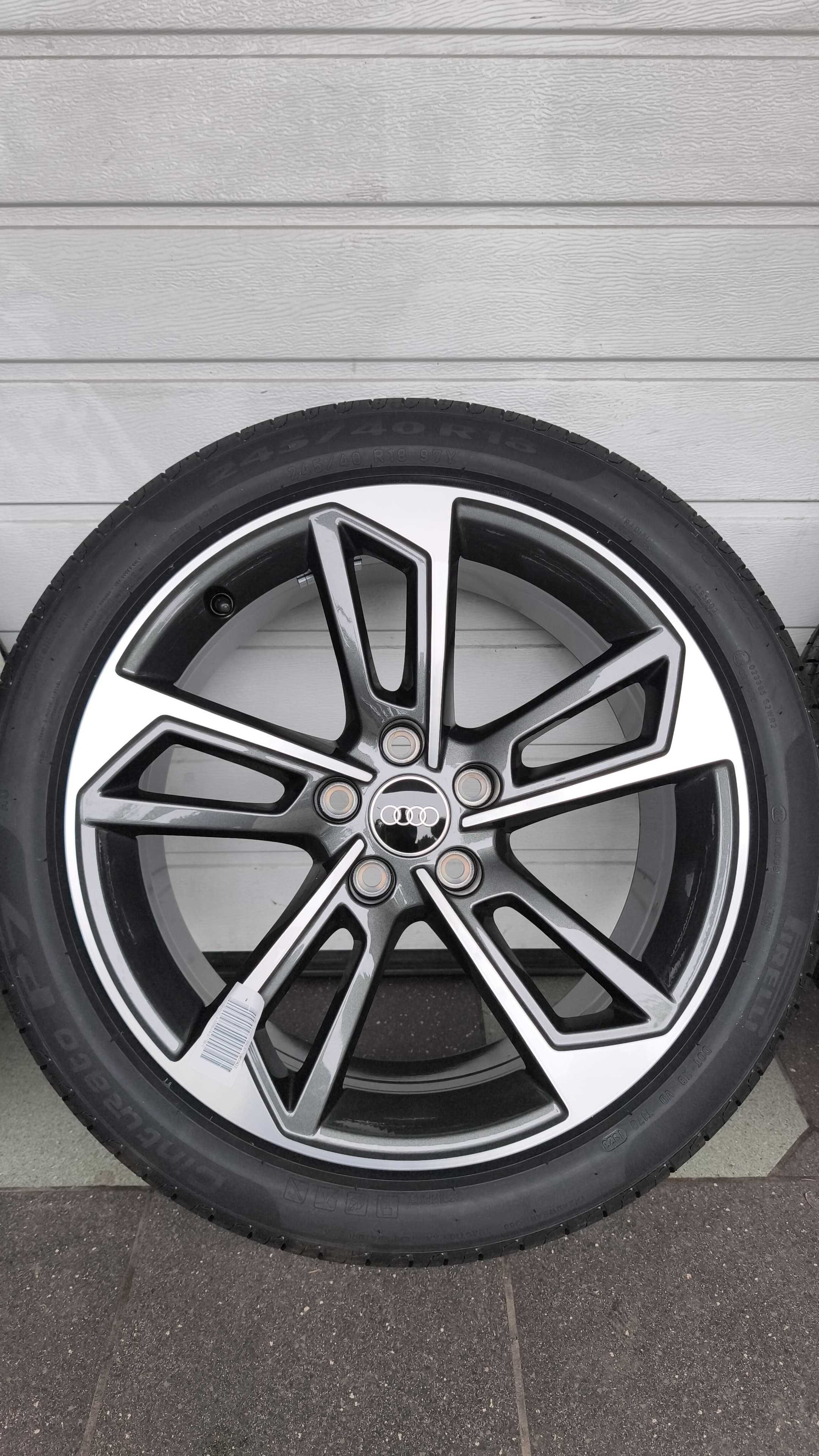 Koła 18" Audi A4 B9 S4 B9 Vw Skoda opony lato 245/40/18 5x112 (OL1927)