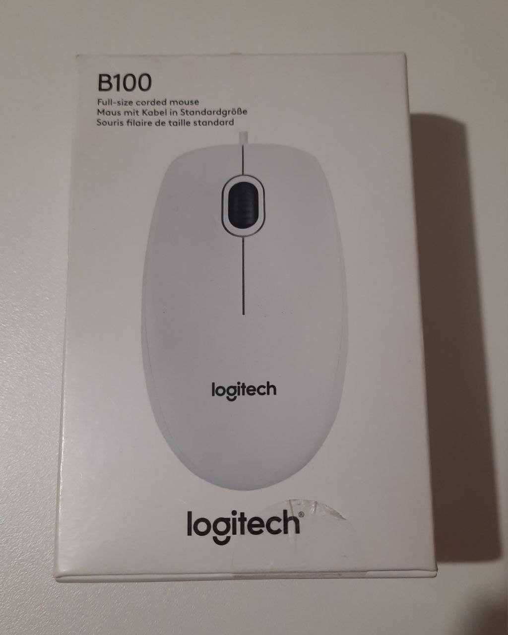 Миша Logitech B100