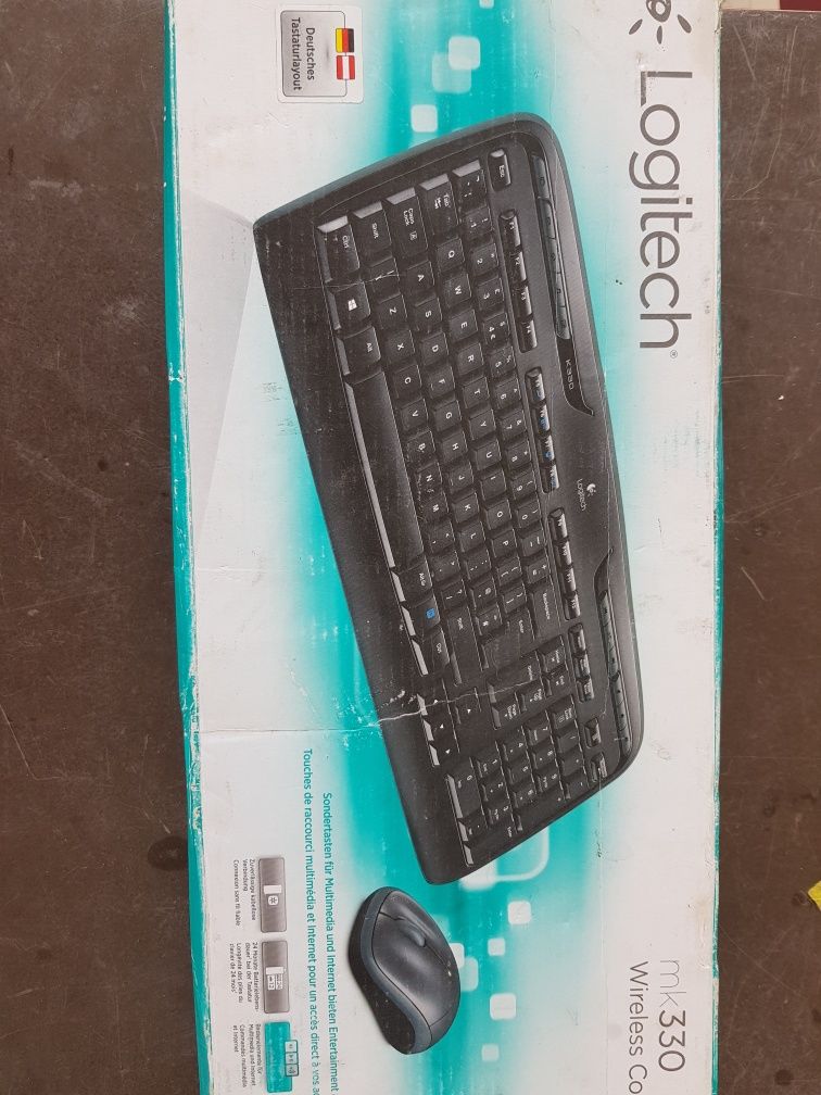 Клавіатура і миша Logitech