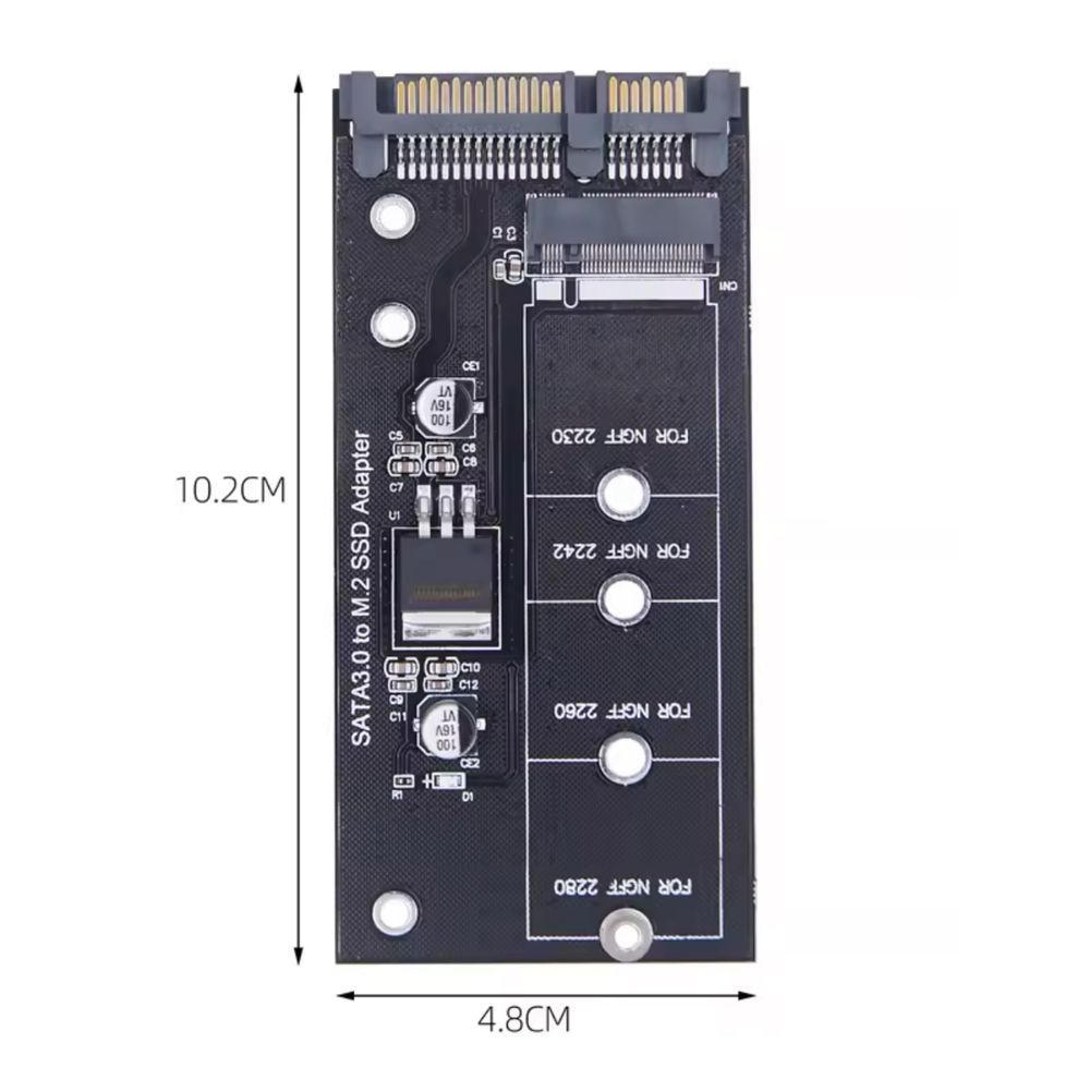 M.2 NGFF SSD m2 на SATA 3 3.0 адаптер переходник